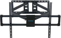 Кронштейн для телевизора Kromax ATLANTIS-75 черный 40"-90" макс.101кг настенный поворотно-выдвижной и наклонный