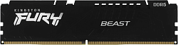Память DDR5 32GB 6000MHz Kingston KF560C36BBE2-32 Fury Beast RTL Gaming PC5-48000 CL36 DIMM 288-pin 1.35В single rank с радиатором Ret