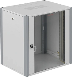 Шкаф коммутационный Sysmatrix (WP 6409.710) настенный 9U 600x450мм пер.дв.стекл 60кг серый 300мм 17.3кг 450мм IP20 металл