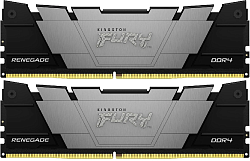Память DDR4 2x16GB 3600MHz Kingston KF436C16RB12K2/32 Fury Renegade RTL Gaming PC4-28800 CL16 DIMM 288-pin 1.35В dual rank с радиатором Ret