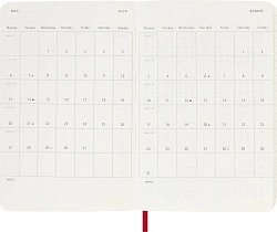 Ежедневник Moleskine CLASSIC SOFT Pocket 90x140мм 400стр. мягкая обложка красный