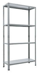 Стеллаж Практик ES 150KD пол.:4 разборная 1450x750x300мм серый (S24099033402)