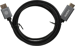 Кабель аудио-видео Cactus CS-DP-HDMI-1.2-2 DisplayPort (m)/HDMI (m) 2м. позолоч.конт. черный