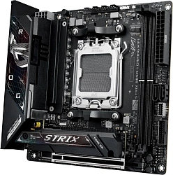 Материнская плата Asus ROG STRIX B850-I GAMING WIFI Socket AM5 AMD B850 2xDDR5 mini-ITX AC`97 8ch(7.1) 2.5Gg RAID+HDMI