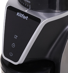 Кофемолка Kitfort КТ-784 165Вт сист.помол.:жернова вместим.:100гр черный