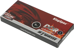 Память DDR5 8GB 5600MHz Kingspec KS5600D5M13508G RTL Gaming PC5-44800 CL40 DIMM 288-pin 1.35В single rank с радиатором Ret