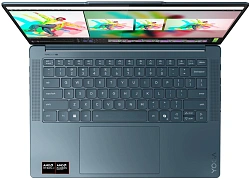 Ноутбук Lenovo Yoga Pro 7 14ASP10 Ryzen AI 9 365 32Gb SSD1Tb AMD Radeon 880M 14.5" OLED 3K (2944x1840) без ОС turquoise WiFi BT Cam (83LX000RRK)
