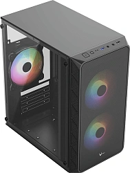 Корпус Formula Air Mesh G4 Plus AR черный без БП mATX 1xUSB2.0 audio