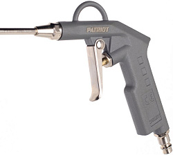 Пистолет продувочный для пневмоинструмента Patriot GH 60B 400л/мин серый