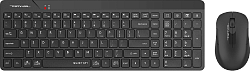Клавиатура + мышь A4Tech Fstyler FG2300 Air2 клав:черный мышь:черный USB беспроводная slim (FG2300 AIR2 BLACK)
