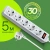 Сетевой фильтр Defender ES 5м (5 розеток) белый Сетевой фильтр Defender ES 5м (5 розеток) белый