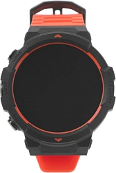 Смарт-часы Black Shark BS-W2402 (GS3 Sport) 1.43" AMOLED корп.черный рем.оранжевый разм.брасл.:140-220мм (6977541630604)