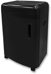 Шредер Office Kit S180 (0,8x1) черный (секр.P-7) фрагменты 5лист. 32лтр. пл.карты CD