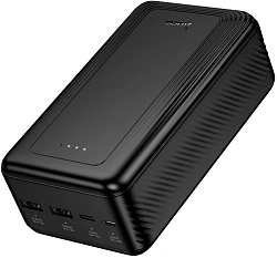 Мобильный аккумулятор Hoco J165B Honey 30000mAh 3A черный (66336)