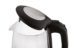 Чайник электрический Scarlett SC-EK27G19 2.2л. 2200Вт черный корпус: стекло/металл (EK27G19)