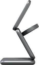 Беспроводное зар./устр. Magssory fold pro 23W 3A+2.22A (PD+QC+QI) USB Type-C для Apple темно-синий (WCH063M)