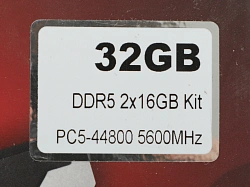 Память DDR5 2x16Gb 5600MHz Patriot PVV532G560C36K Viper Venom RTL Gaming PC5-44800 CL36 DIMM 288-pin 1.25В с радиатором Ret