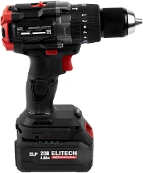 Дрель-шуруповерт Elitech CD 20BL2 (E2201.042.02) 80Вт аккум. патрон:быстрозажимной (кейс в комплекте) (205728)