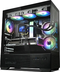 Корпус Zalman Chronix V2 черный без БП ATX 6x120mm 2x140mm 1xUSB2.0 1xUSB3.0 audio bott PSU