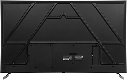 Телевизор LED Hyundai 65" H-LED65BU7011 Google TV Frameless Metal черный/черный 4K Ultra HD 60Hz DVB-T DVB-T2 DVB-C DVB-S DVB-S2 USB WiFi Smart TV