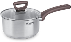 Ковш Rondell Fest RDS-1319 0.9л. d=14см (с крышкой) стальной