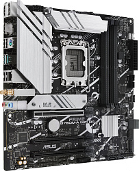 Материнская плата Asus PRIME B760M-A WIFI D4 Soc-1700 Intel B760 4xDDR4 mATX AC`97 8ch(7.1) 2.5Gg RAID+HDMI+DP