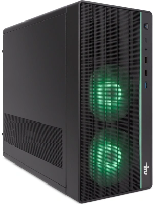 ПК IRU Game 510H6SEA MT i3 12100F (3.3) 16Gb SSD512Gb RTX3050 6Gb FreeDOS GbitEth 500W черный (2023143)