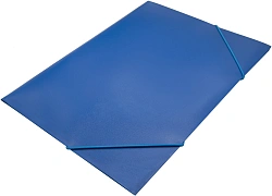 Папка на резинке Silwerhof Eco SE-PR04BLU A4 пластик 0.5мм кор.15мм синий