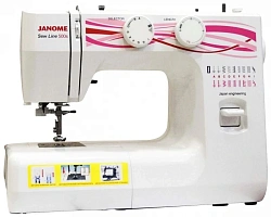 Швейная машина Janome Sew Line 500s белый