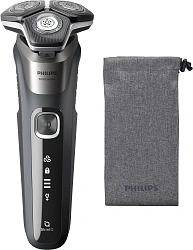 Бритва роторная Philips S5887/10 реж.эл.:3 питан.:аккум. серый