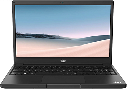 Ноутбук IRU Калибр 15Y Core i7 8550U 16Gb SSD480Gb Intel UHD Graphics 620 15.6" IPS FHD (1920x1080) FreeDOS black WiFi BT Cam 8000mAh (1657837)