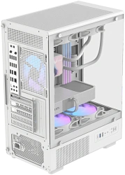 Корпус Formula Crystal Z1CM v2 белый без БП mATX 5x120mm 1xUSB3.0 audio bott PSU