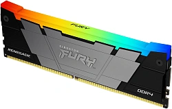 Память DDR4 8GB 3200MHz Kingston KF432C16RB2A/8 Fury Renegade RGB RTL Gaming PC4-25600 CL16 DIMM 288-pin 1.35В single rank с радиатором Ret