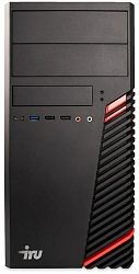 ПК IRU Planio 310H6SM MT i3 12100F (3.3) 8Gb SSD256Gb GT610 2Gb без ОС GbitEth 400W черный (RUS) (2162845)