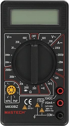 Мультиметр Mastech M830BZ цифровой черный (13-2002)