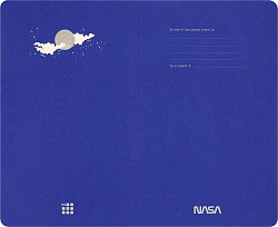 Блокнот Moleskine VOLANT NASA-INSPIRED SKVLNTL7063S5 Large 130х210мм PP 80стр. нелинованный мягкая обложка голубой Ракета