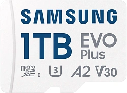 Флеш карта microSDXC 1TB Samsung MB-MC1T0SA EVO Plus V30 A2 + adapter