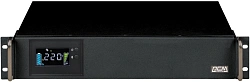 Источник бесперебойного питания Powercom King Pro RM KIN-1200AP LCD 960Вт 1200ВА черный
