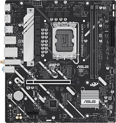 Материнская плата Asus PRIME H810M-A WIFI Soc-1851 Intel H810 2xDDR5 mATX AC`97 8ch(7.1) GbLAN RAID+HDMI+DP