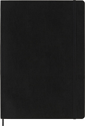 Блокнот Moleskine CLASSIC SOFT QP643 A4 192стр. нелинованный мягкая обложка черный