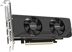 Видеокарта Gigabyte PCI-E 4.0 GV-N3050OC-6GL NVIDIA GeForce RTX 3050 6Gb 96bit GDDR6 1477/14000 HDMIx2 DPx2 HDCP Ret low profile
