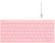 Клавиатура A4Tech Fstyler FBX51C розовый USB беспроводная BT/Radio slim Multimedia (FBX51C PINK)