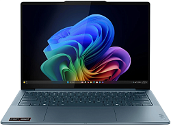 Ноутбук Lenovo Yoga Slim7 14AKP10 Ryzen AI 7 350 32Gb SSD1Tb AMD Radeon 860M 14" OLED 2.8K (2880x1800) Windows 11 Home turquoise WiFi BT Cam (83JY000ARK)