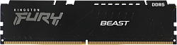 Память DDR5 8GB 5600MHz Kingston KF556C36BBE-8 Fury Beast Black RTL Gaming PC5-44800 CL36 DIMM 288-pin 1.25В single rank с радиатором Ret