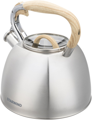 Чайник металлический Starwind Chef Daily 2.8л. серый (SW-CH1308)