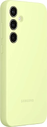 Чехол (клип-кейс) Samsung для Samsung Galaxy A55 Silicone Case A55 лайм (EF-PA556TMEGRU)