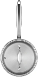 Ковш Rondell Vintage RDS-345 1.5л. d=16см (с крышкой) стальной