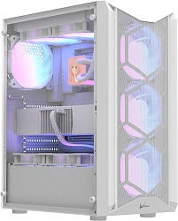Корпус Formula Air Power G1 Plus белый без БП ATX 5x140mm 1xUSB2.0 1xUSB3.0 audio bott PSU