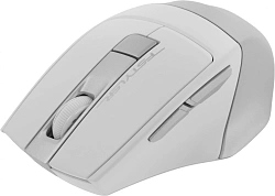 Мышь A4Tech Fstyler FG35 серебристый/белый оптическая 2000dpi беспров. USB 6but (FG35 SILVER)