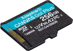 Флеш карта microSDXC 256GB Kingston SDCG4/256GBSP Canvas Go! Plus V10 A2 w/o adapter